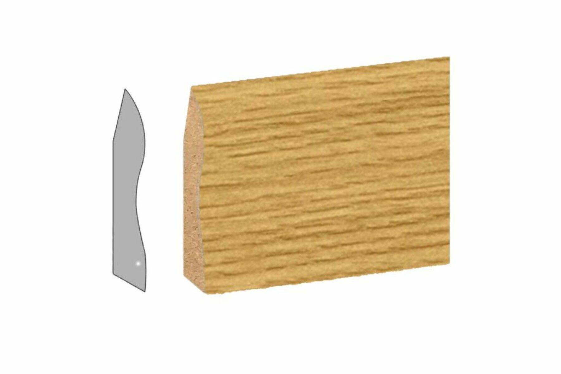 Медијапанска Лајсна Профилекс 6цм Бергама 109