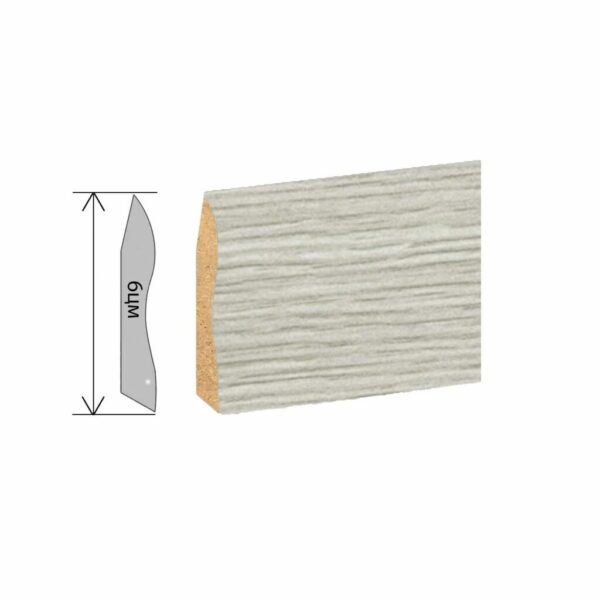 Медијапанска Лајсна Профилекс 6цм Модерн Оак 113