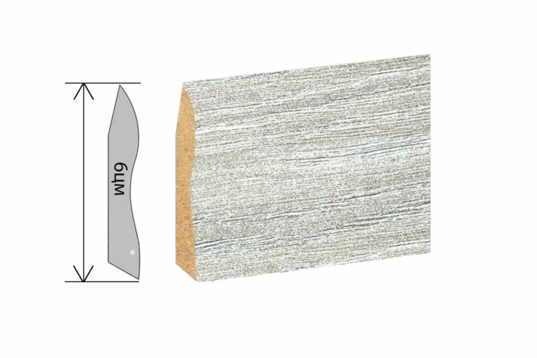 Медијапанска Лајсна Профилекс  Туна Лајт 102