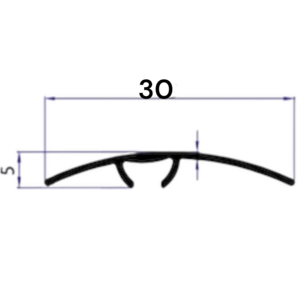 Алуминиум Преодна 3цм -2,7м